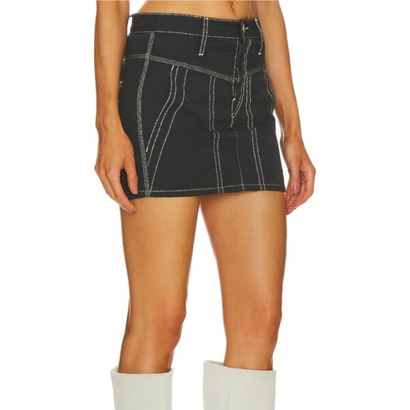 ISABEL MARANT Dilda Skirt in Faded Black FR36 - Picture 4 of 7